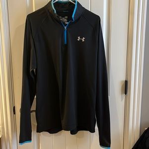 Long sleeve under Armour, quarter zip shirt